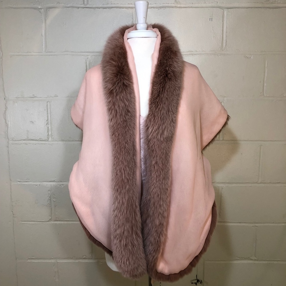 Fur cape